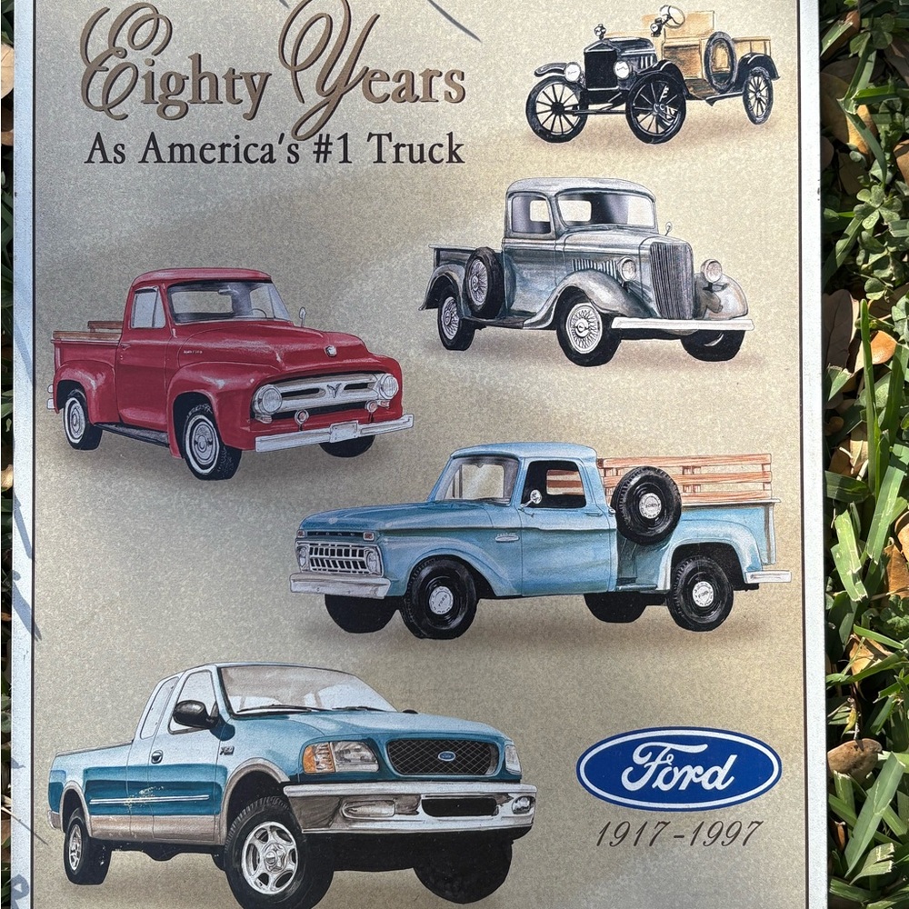 Ford Vintage Truck Poster